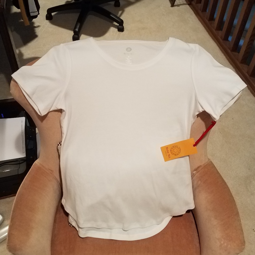 Ruby Rd White Tee - Picture 2 of 9
